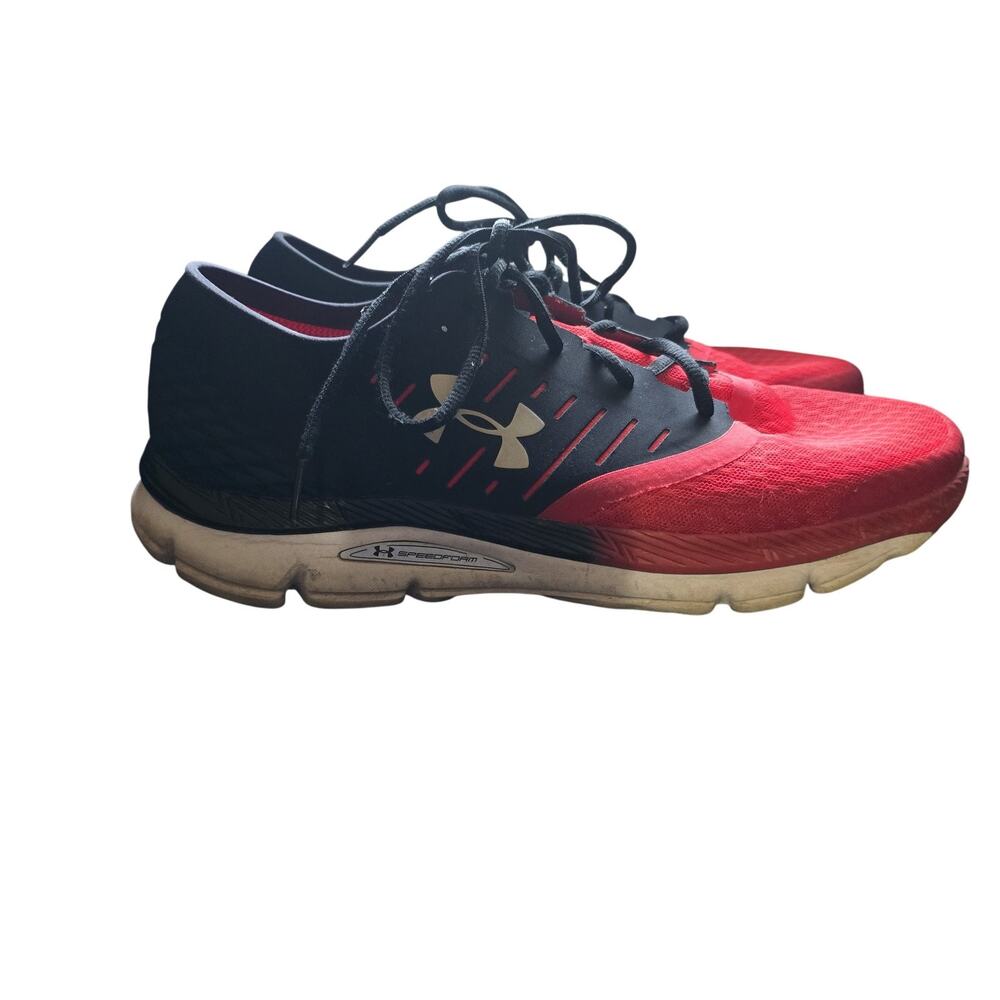 Under Armour Speedform Running Shoes Mens Black Red Size 13